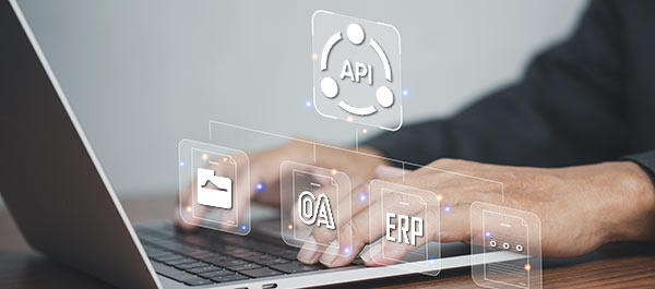 Proporciona una interfaz API estándar para lograr una integración rápida con sistemas de aplicaciones como archivos, OA, ERP y otros.